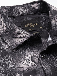 The Indian Garage Co Slim Fit Floral Printed Casual Shirt