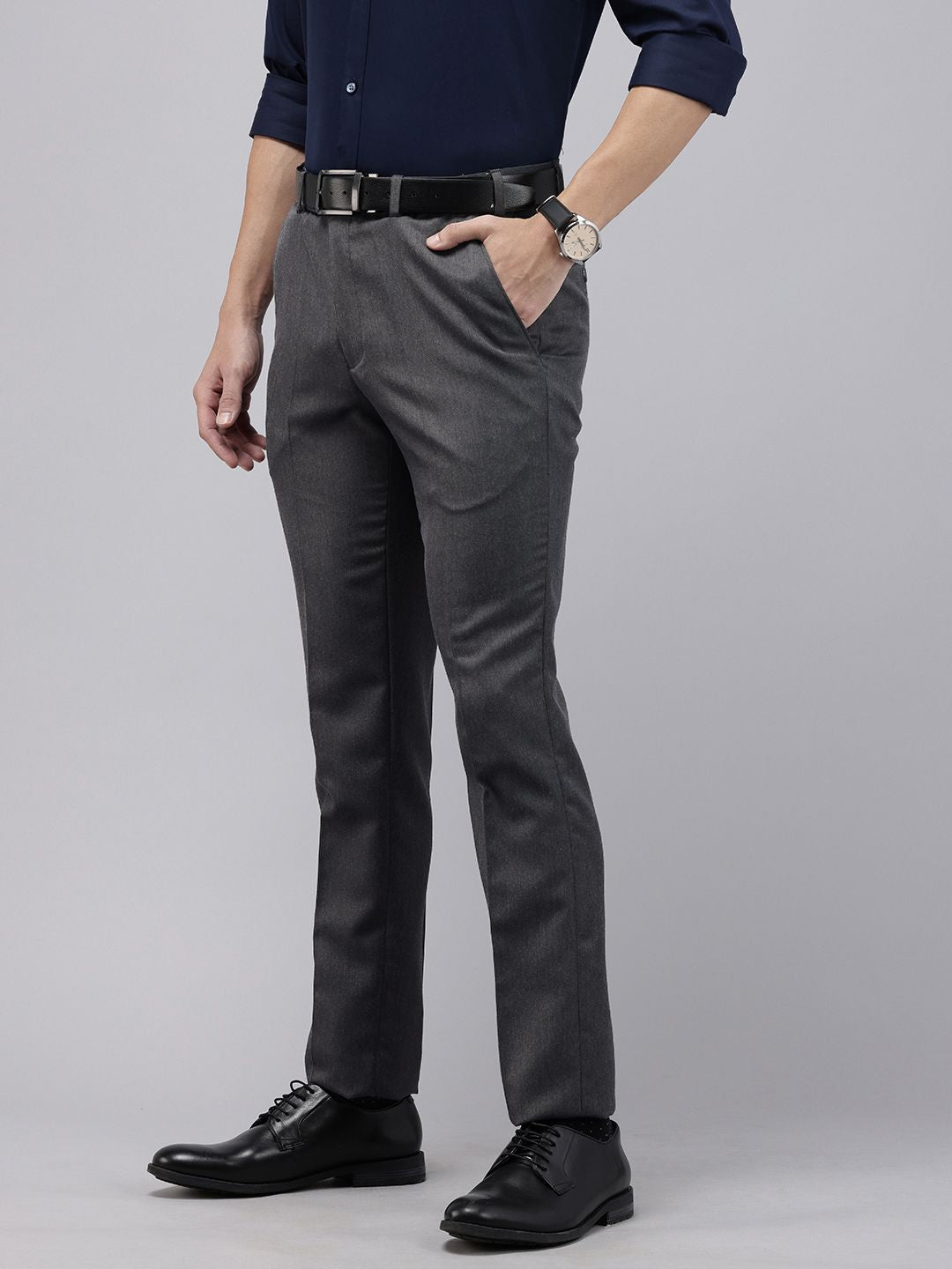 Park Avenue Men Slim Fit Formal Trousers