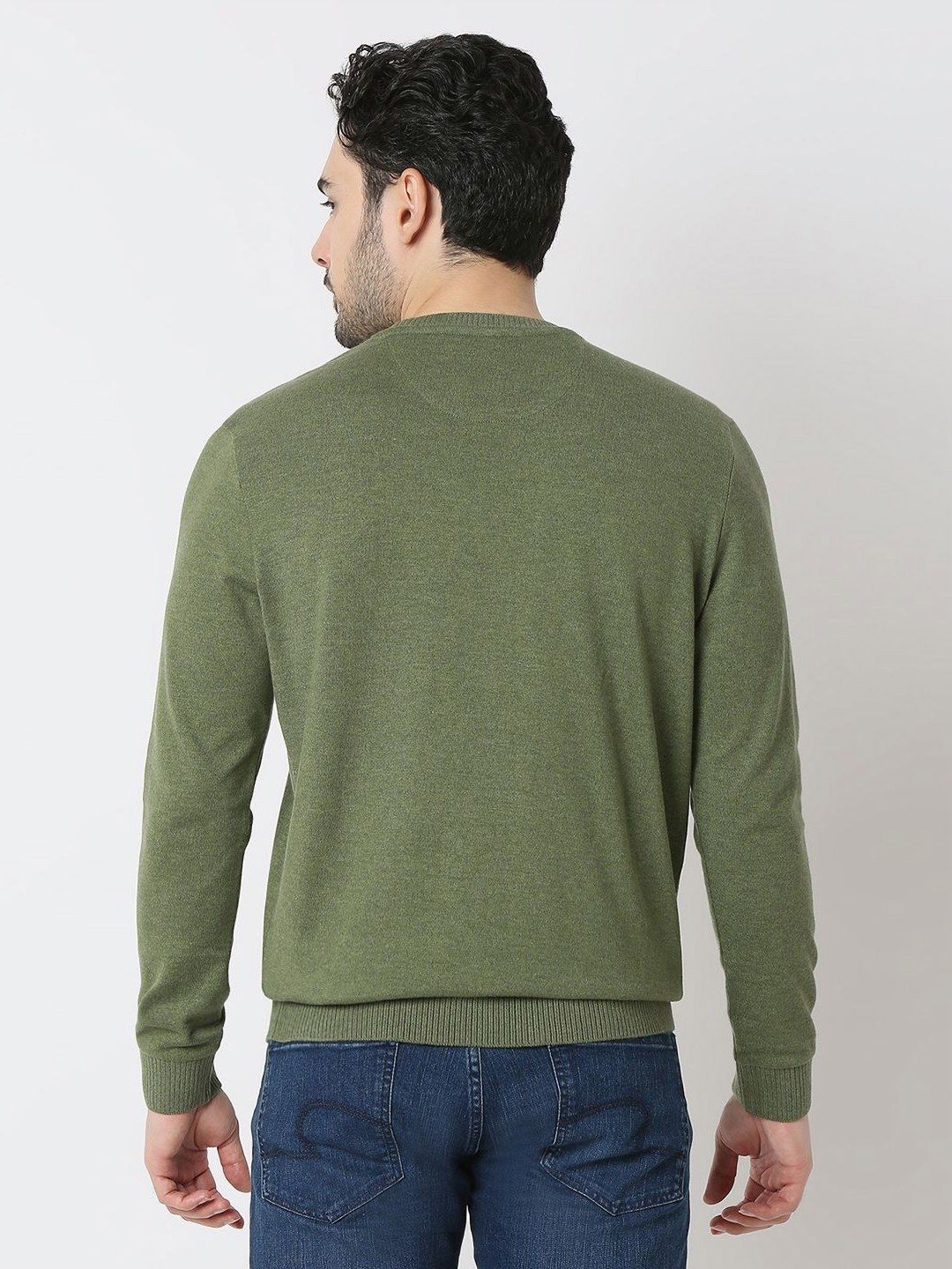 SPYKAR Men Raw Edge Slim Fit T-shirt