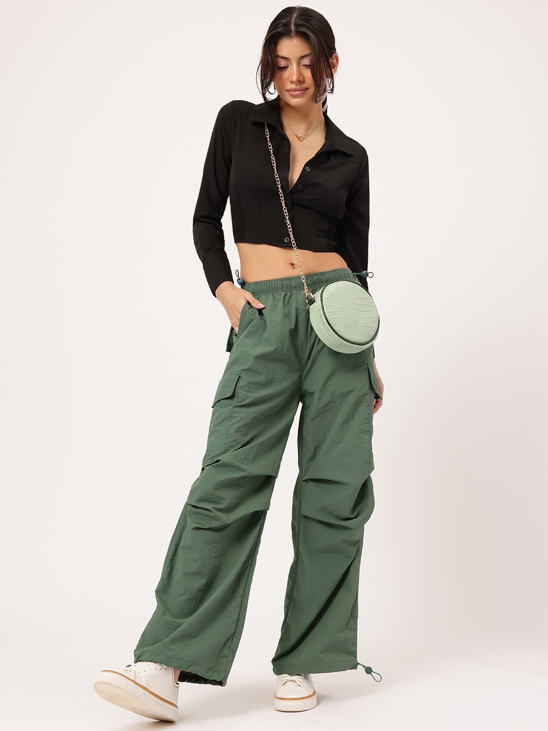 DressBerry Women Style Icon Relaxed Cargo
