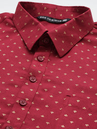 See Designs Ethnic Motifs Printed Regular Pure Cotton Kurta with Pyjamas