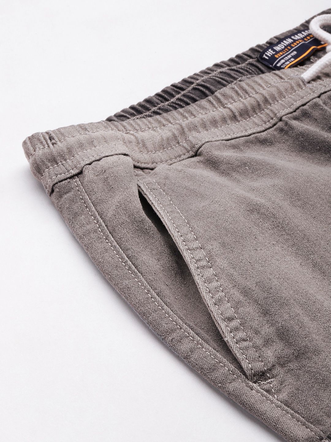 The Indian Garage Co Men Washed Denim Shorts