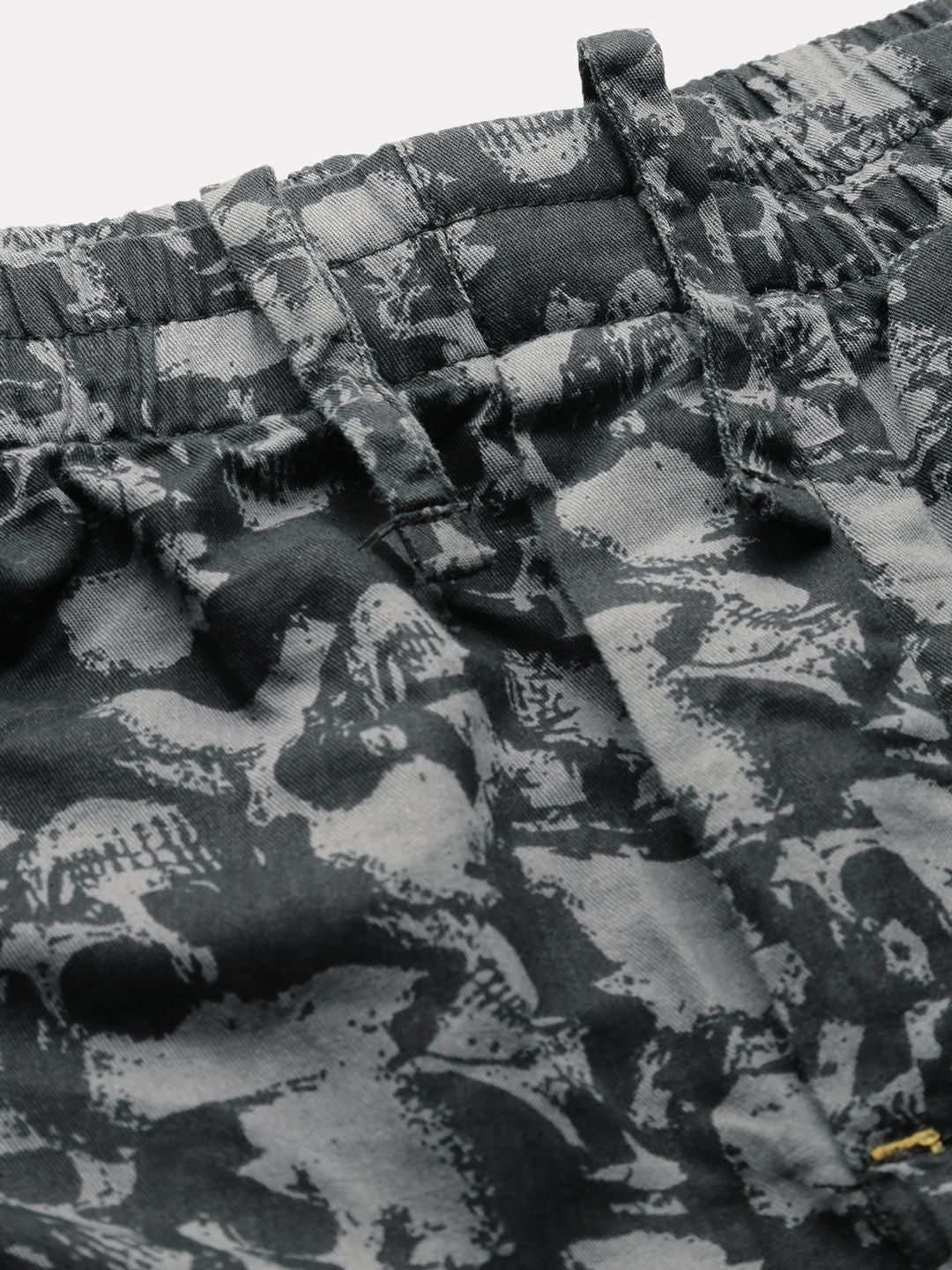 The Indian Garage Co Men Black & Grey Printed Boxers 0620-BXR06-11