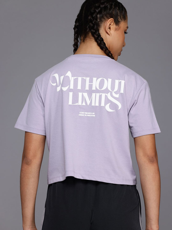 HRX by Hrithik Roshan Typography Printed T-shirt