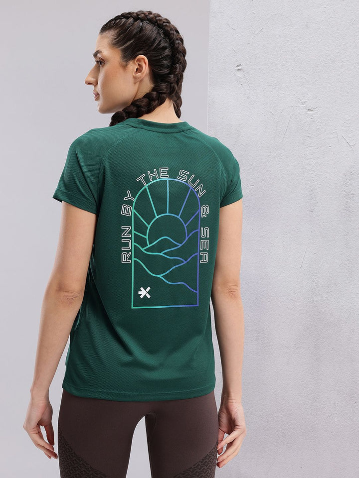 HRX by Hrithik Roshan Printed Rapid-Dry Running T-shirt