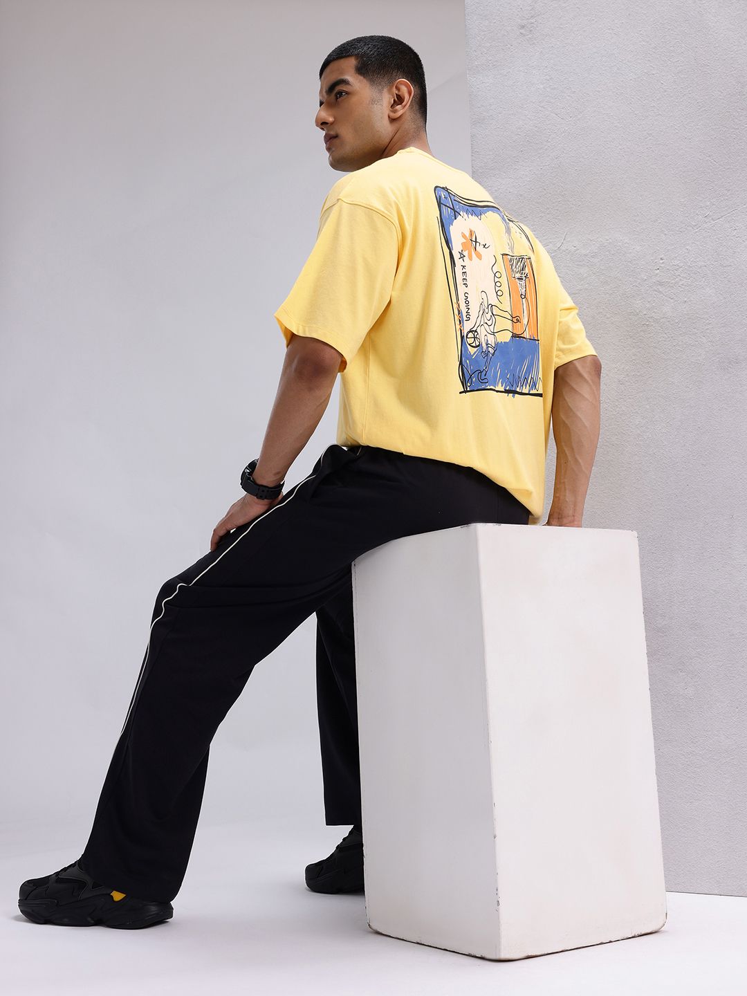 HRX by Hrithik Roshan Printed Relaxed Lifestyle T-shirt