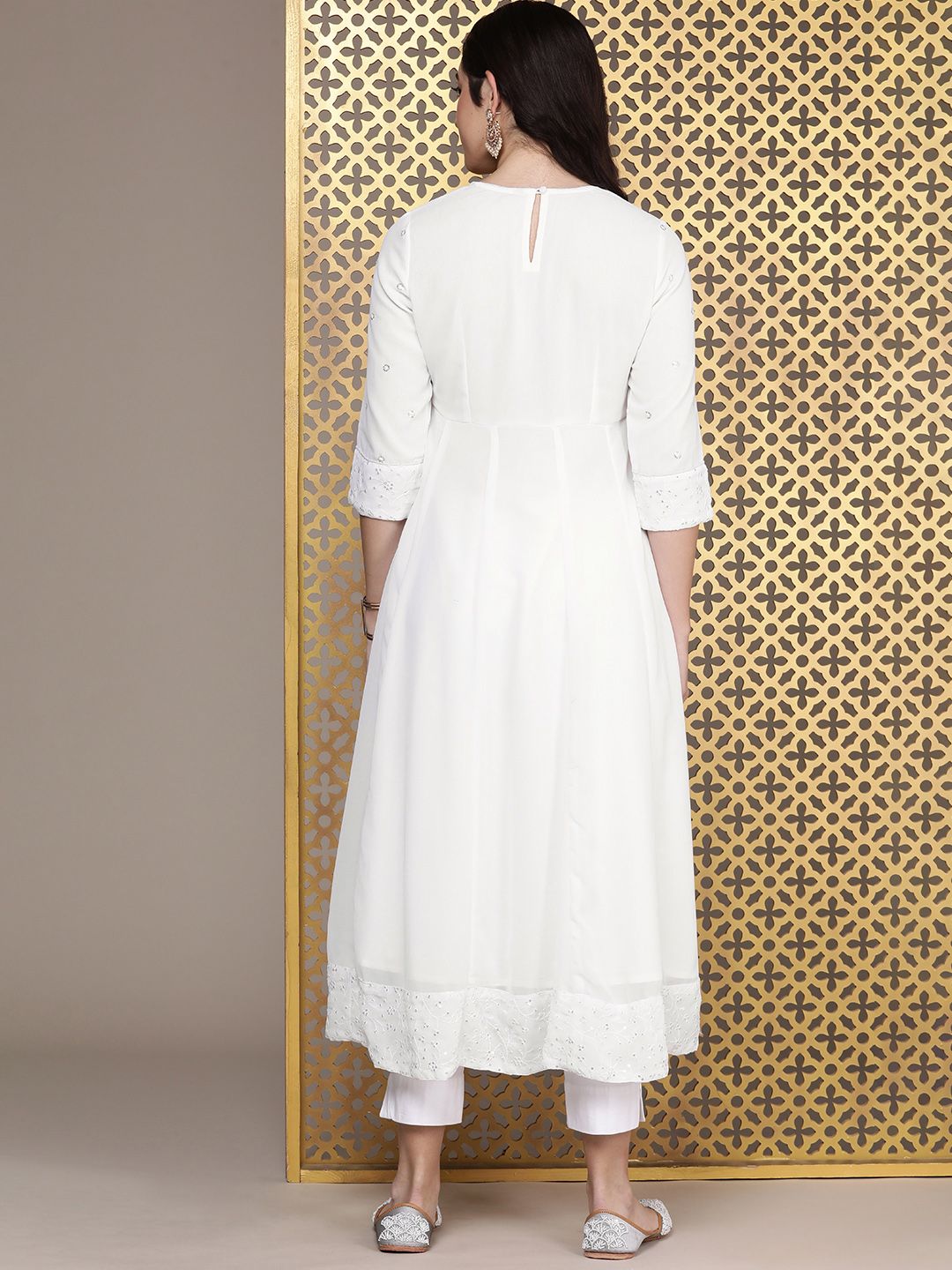 House of Pataudi Jashn Embellished Sequinned Kurta