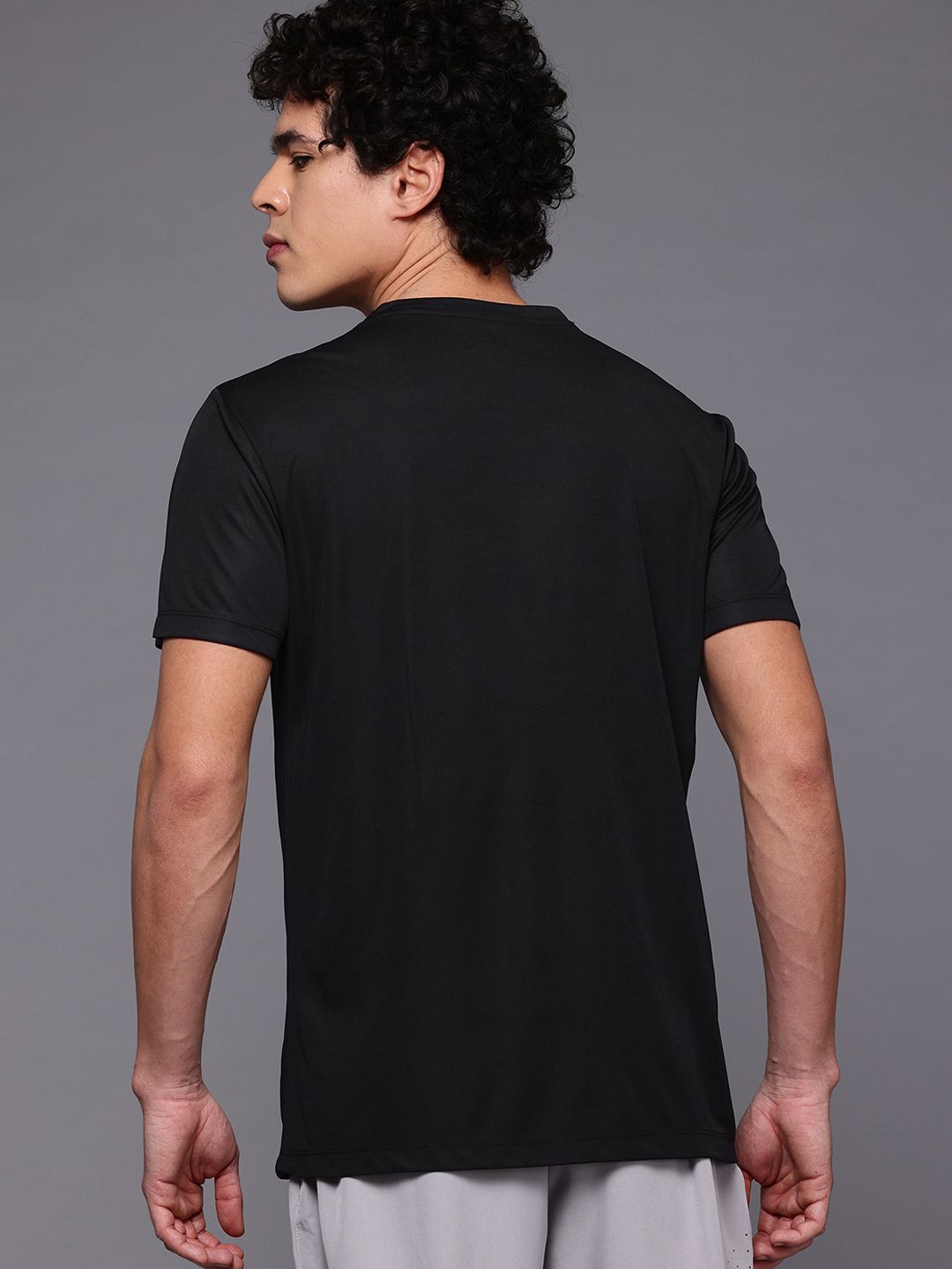 HRX by Hrithik Roshan Men Printed Rapid-Dry Running T-shirt