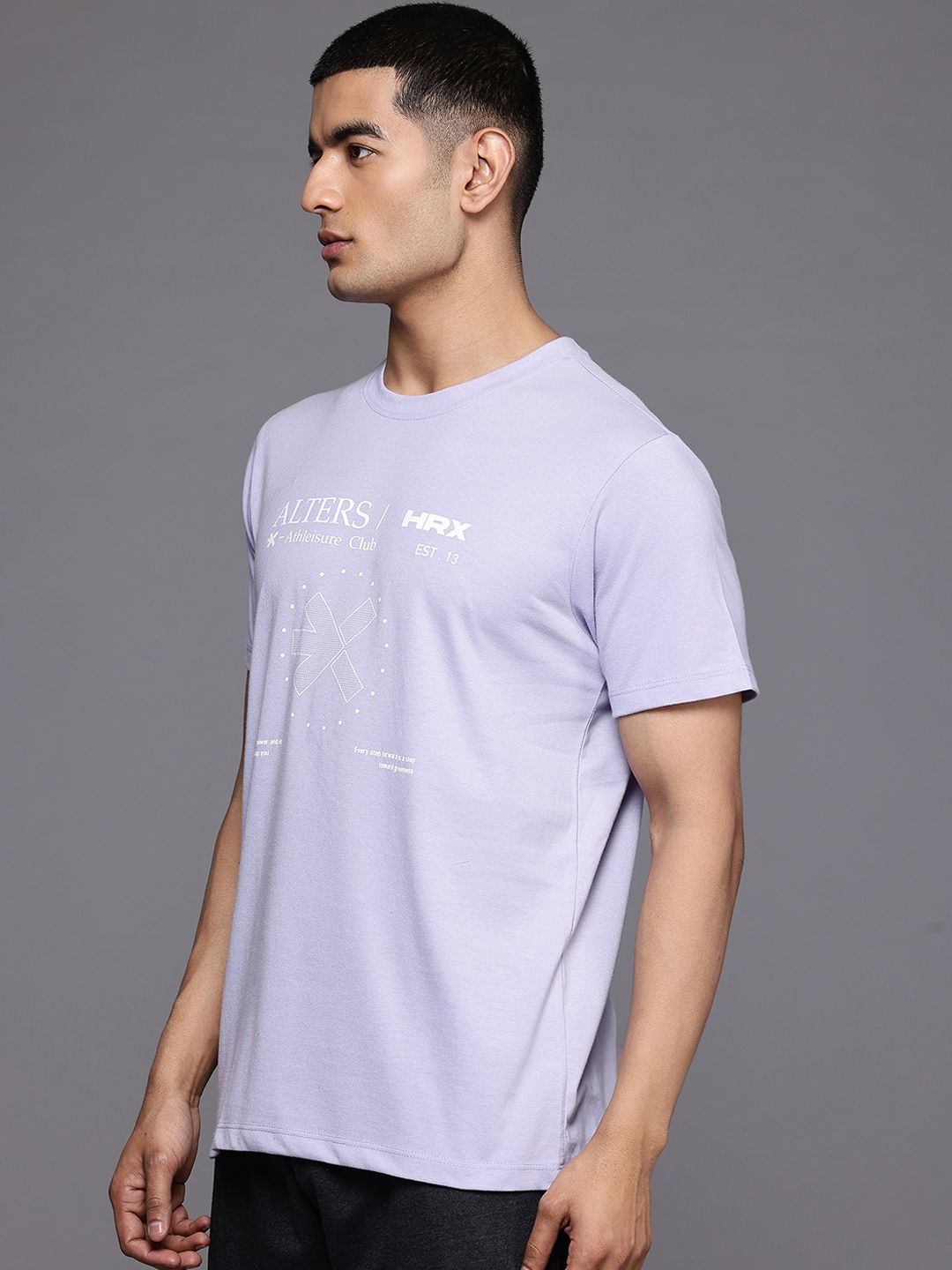 HRX by Hrithik Roshan Typography Print Lifestyle T-shirt