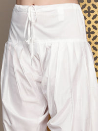 House of Pataudi Jashn Empire Gotta Patti Kurta with Salwar & Dupatta
