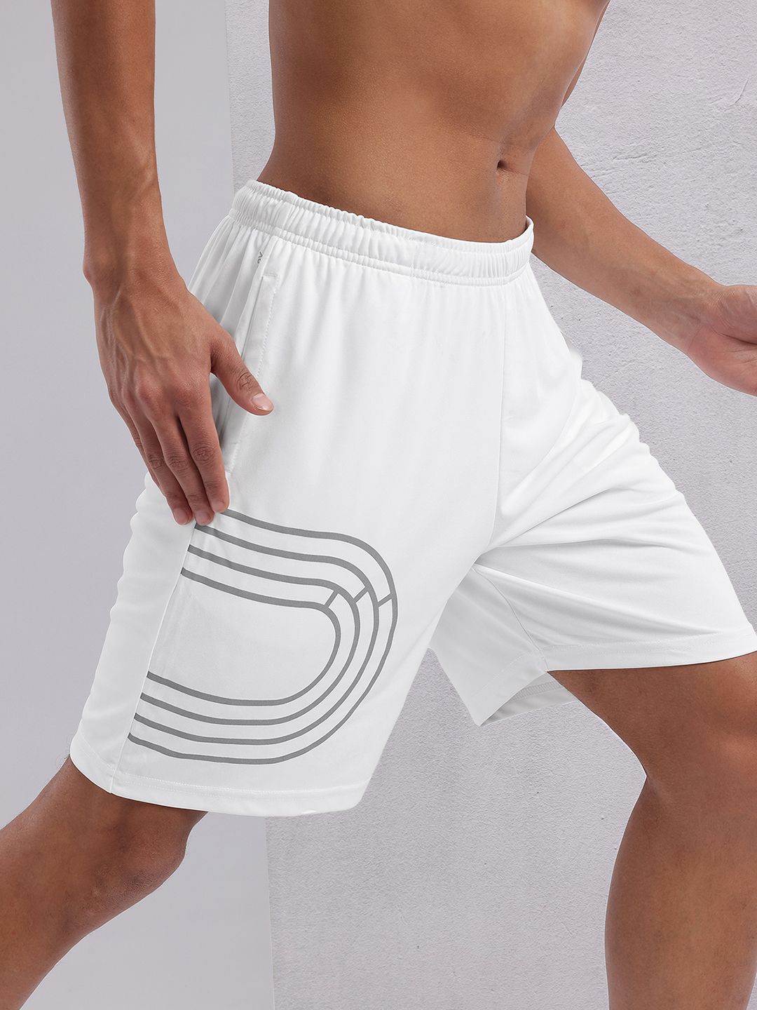 HRX by Hrithik Roshan Men Printed Running Sports Shorts