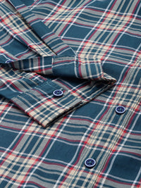 The Indian Garage Co Men Checked Casual Shirt