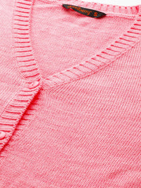 DressBerry Women Pink Cardigan