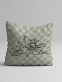 STITCHNEST Set of 5 Teal & Fuchsia Ethnic Motifs Square Cushion Covers