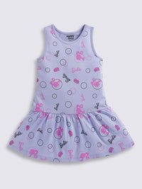Happy Faces Pure Cotton Brabie Print A-Line Dress