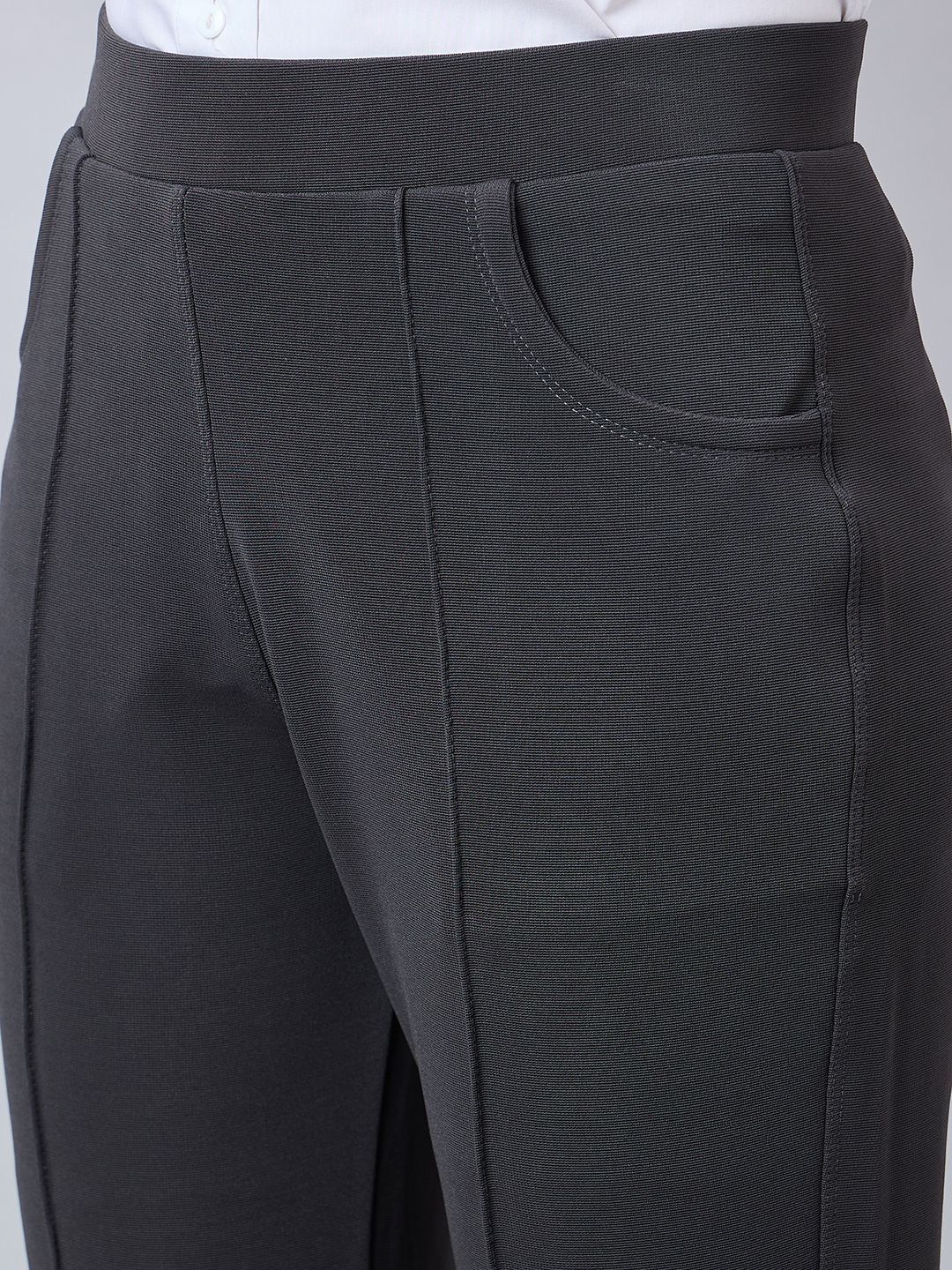 Style Quotient Women Smart Flared Bootcut Trousers