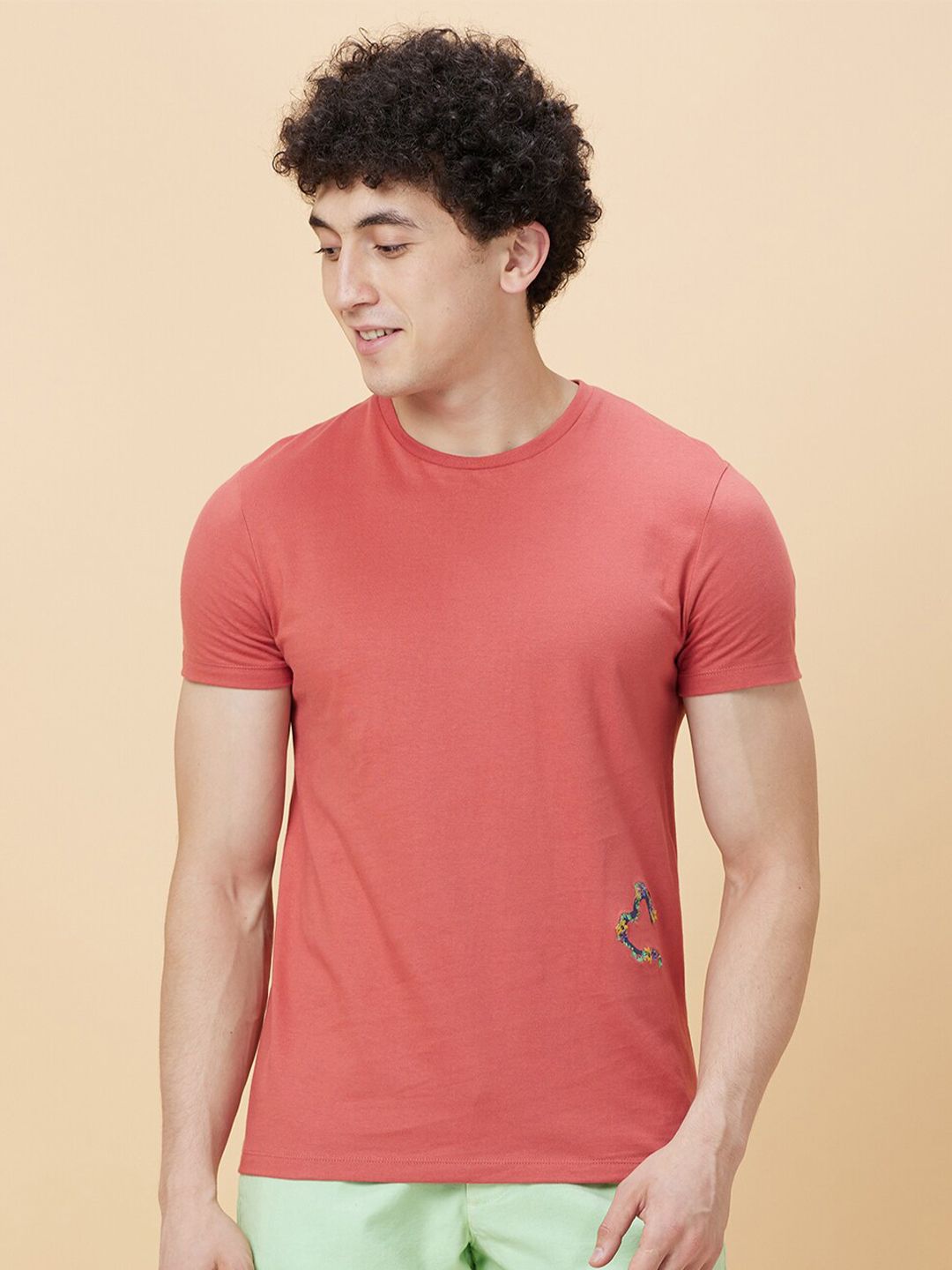 Being Human Round Neck Short Sleeves T-shirt