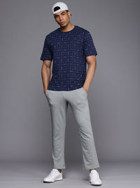 HRX by Hrithik Roshan Printed Drop-Shoulder Sleeves Pure Cotton Relaxed Fit T-shirt