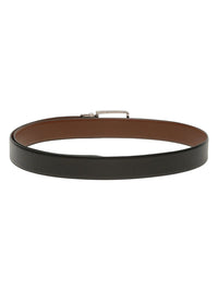 Teakwood Leathers Men Textured Leather Reversible Formal Belt