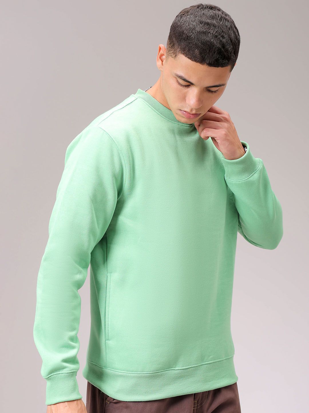 The Indian Garage Co Men Round Neck Sweatshirt