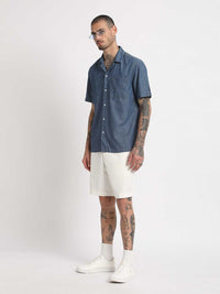 THE BEAR HOUSE Regular Fit Micro Ditsy Printed Pure Cotton Casual Shirt