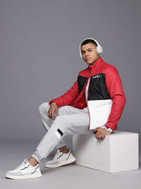HRX by Hrithik Roshan Colourblocked Padded Lifestyle Jacket