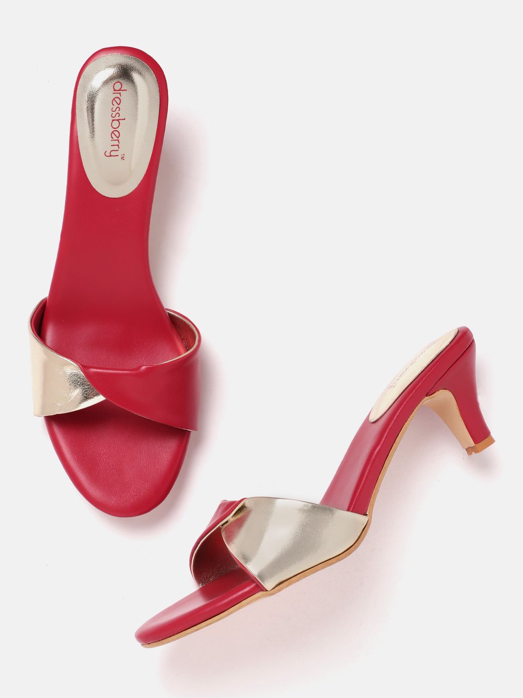 DressBerry Women Colourblocked Heels