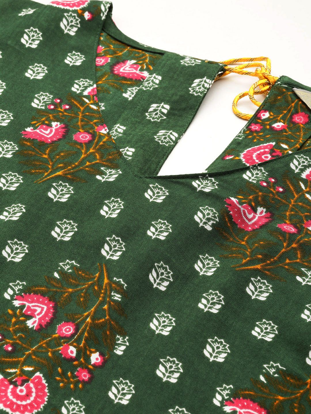 Anouk Floral Printed Kurta with Salwar