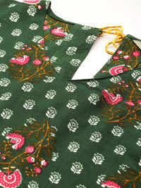 Anouk Floral Printed Kurta with Salwar