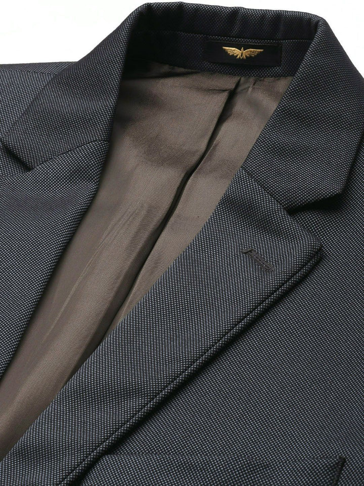 Park Avenue Self Design Contemporary Fit 3 Piece Party Suit
