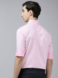 Park Avenue Slim Fit Textured Formal Shirt
