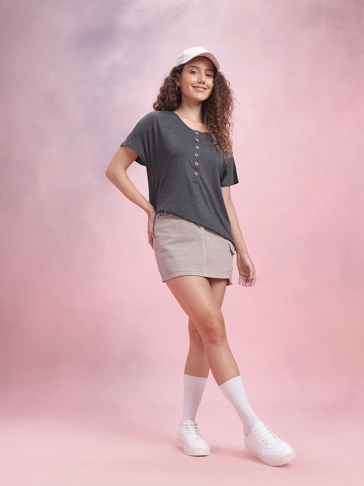 DressBerry Melange Relax Fit Top