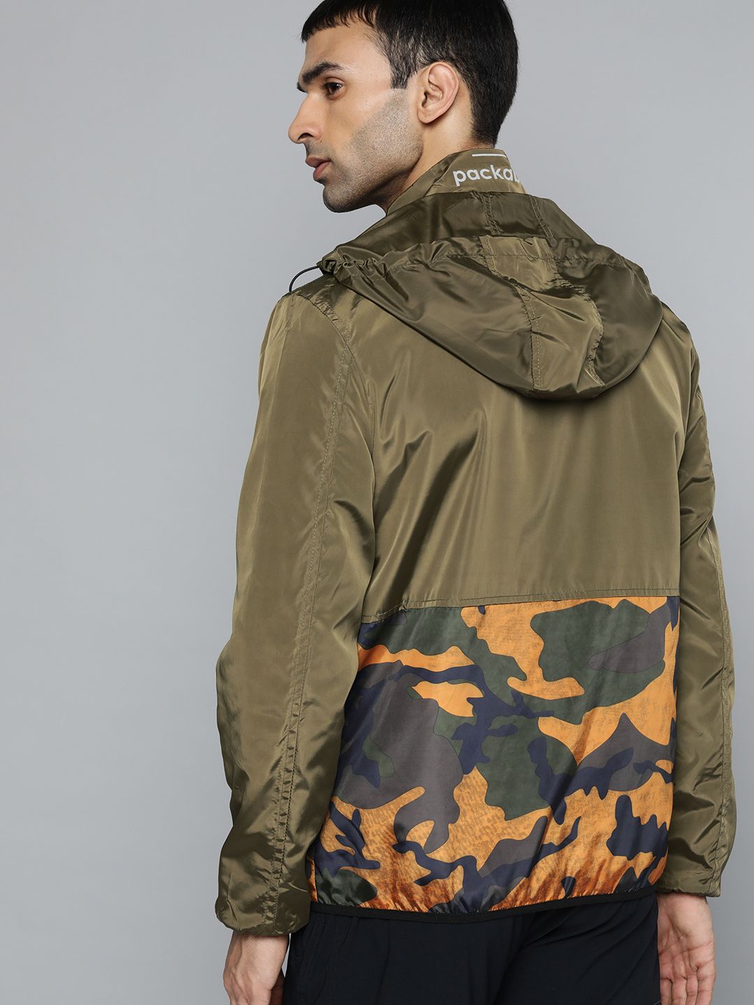 HRX By Hrithik Roshan Outdoor Men uniform green Rapid-Dry Camouflage Jacket