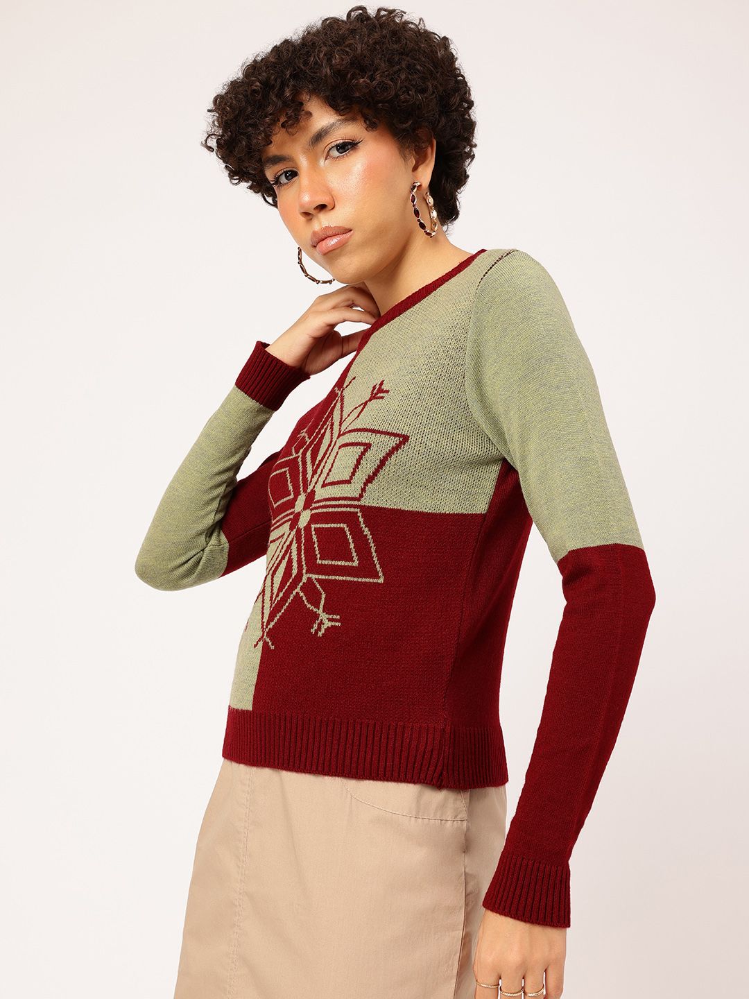 DressBerry Acrylic Pullover