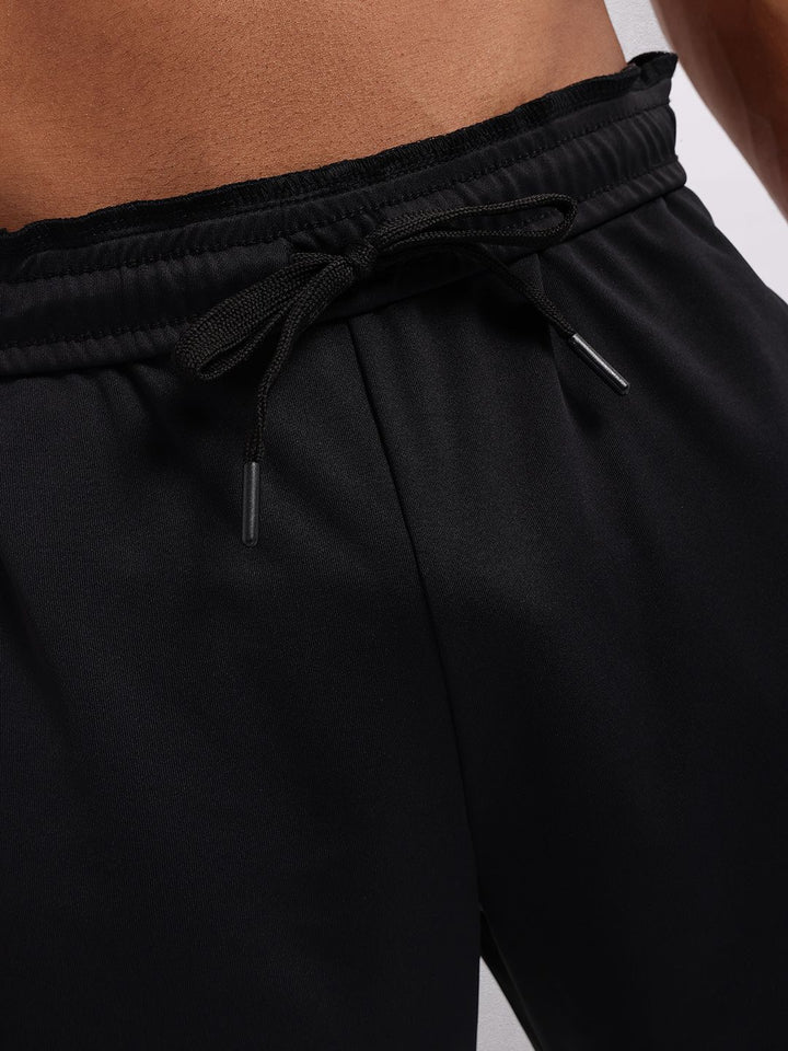 HRX by Hrithik Roshan Men Side-Striped Rapid-Dry Training  Shorts