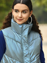 STREET 9 Women Green Solid Jacket