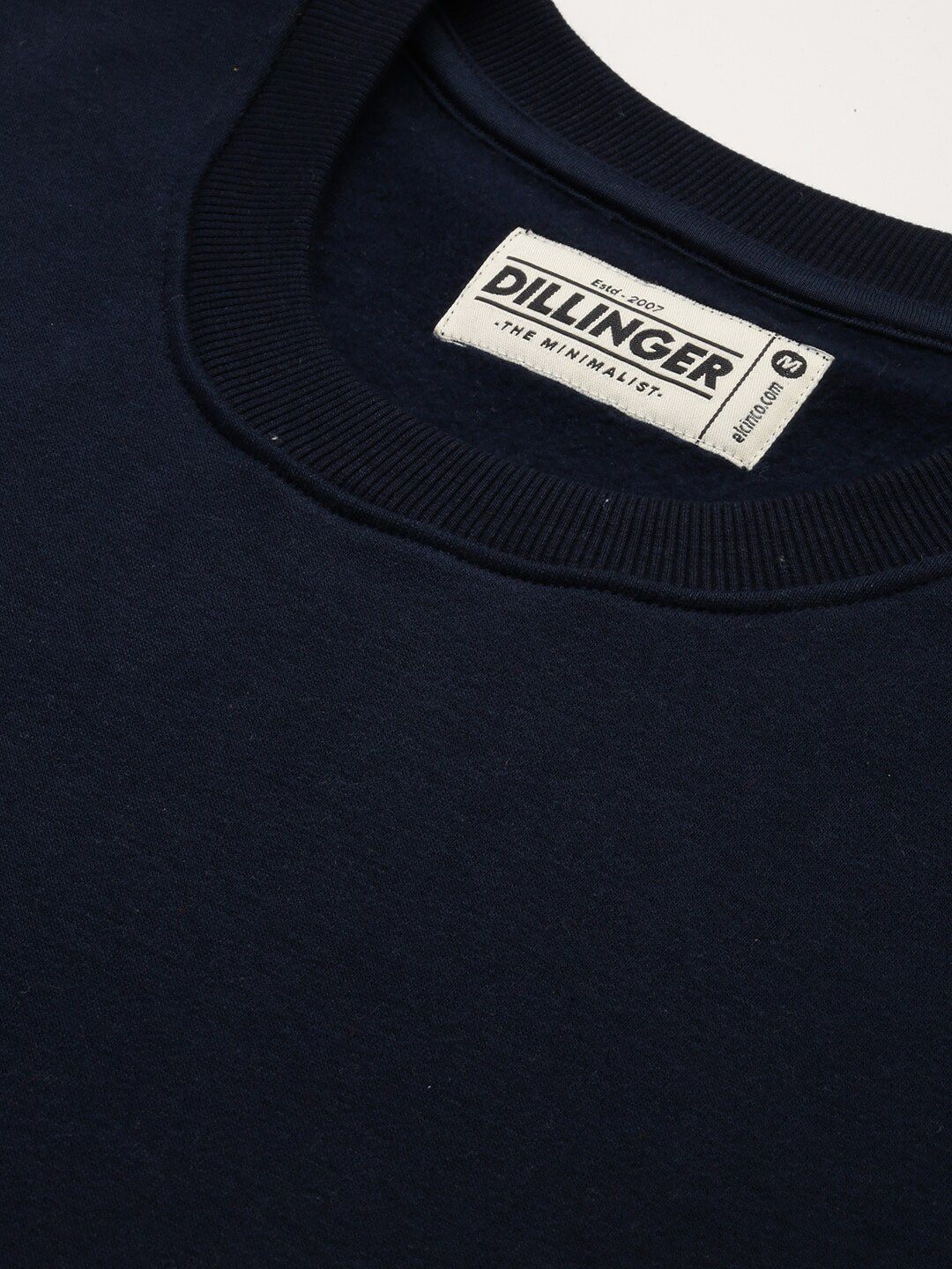 DILLINGER Round Neck Oversized Fleece Sweatshirt