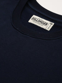DILLINGER Round Neck Oversized Fleece Sweatshirt