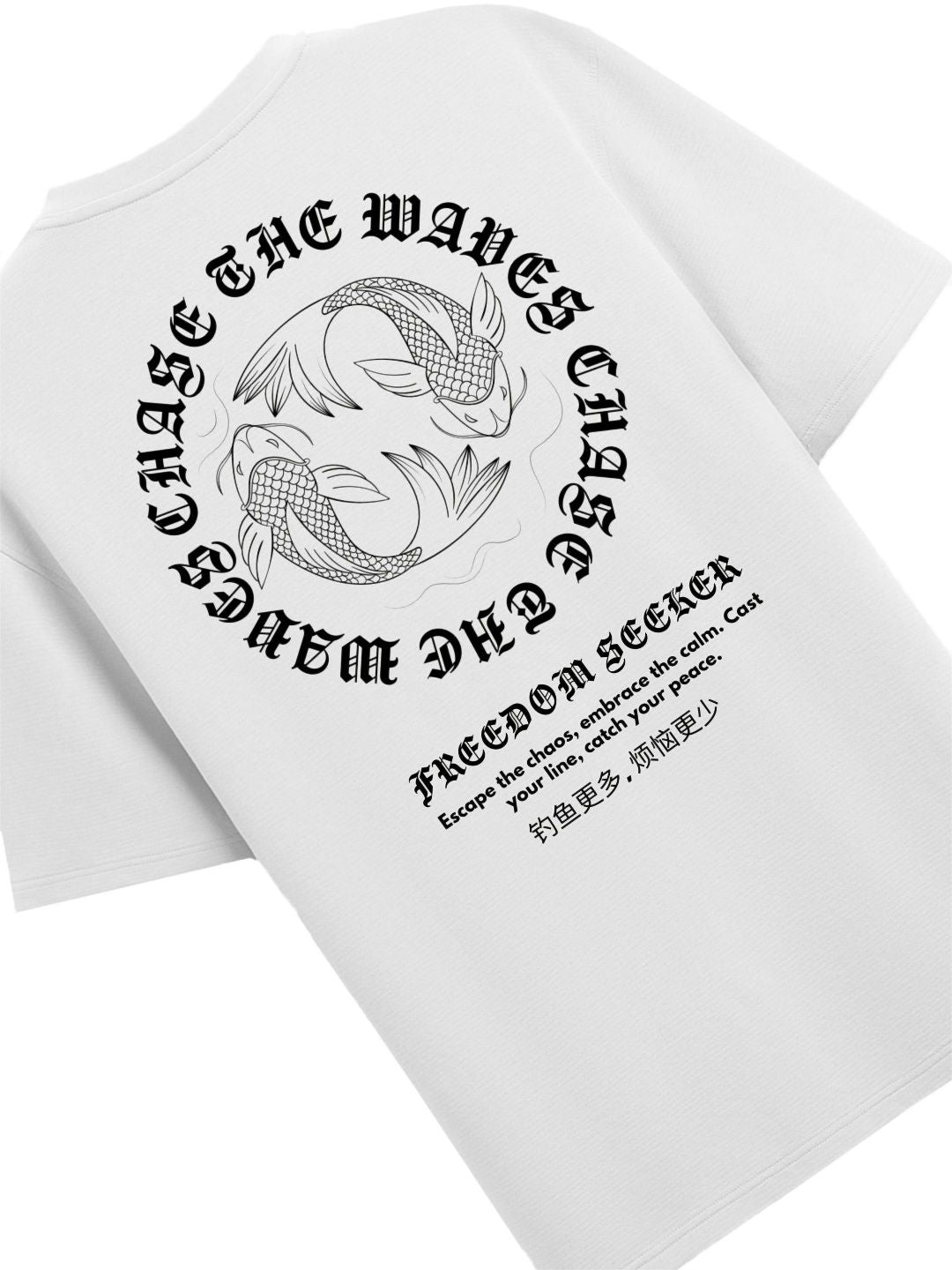 ADRO Men Typography Printed T-shirt