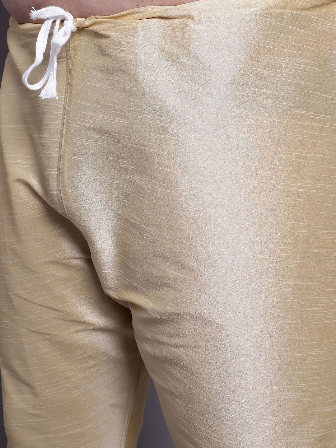 SOJANYA PLUS Regular Silk Cotton Kurta With Pyjamas & Nehru Jacket
