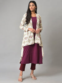 W Ethnic Motifs Printed Acrylic Kurta