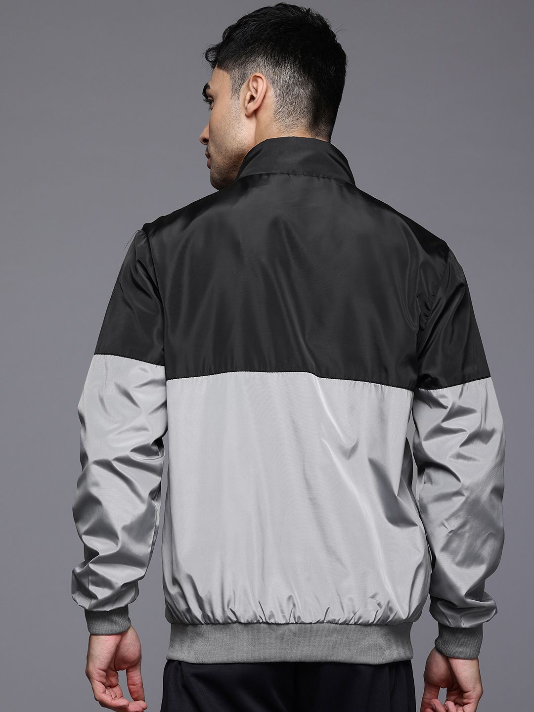 HRX by Hrithik Roshan Lifestyle Colourblocked Bomber Jacket
