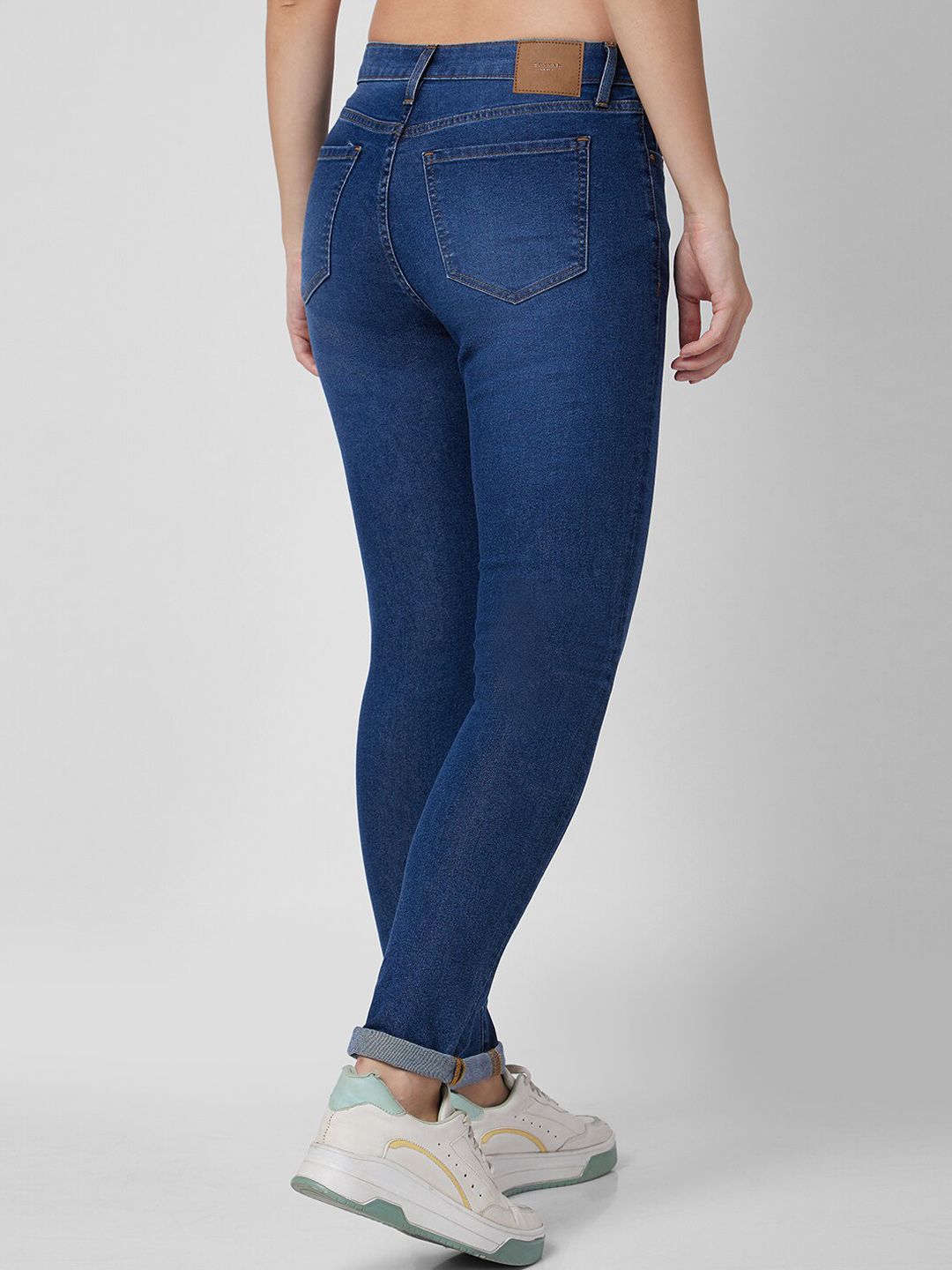 SPYKAR Women Skinny Fit High-Rise Light Fade Jeans