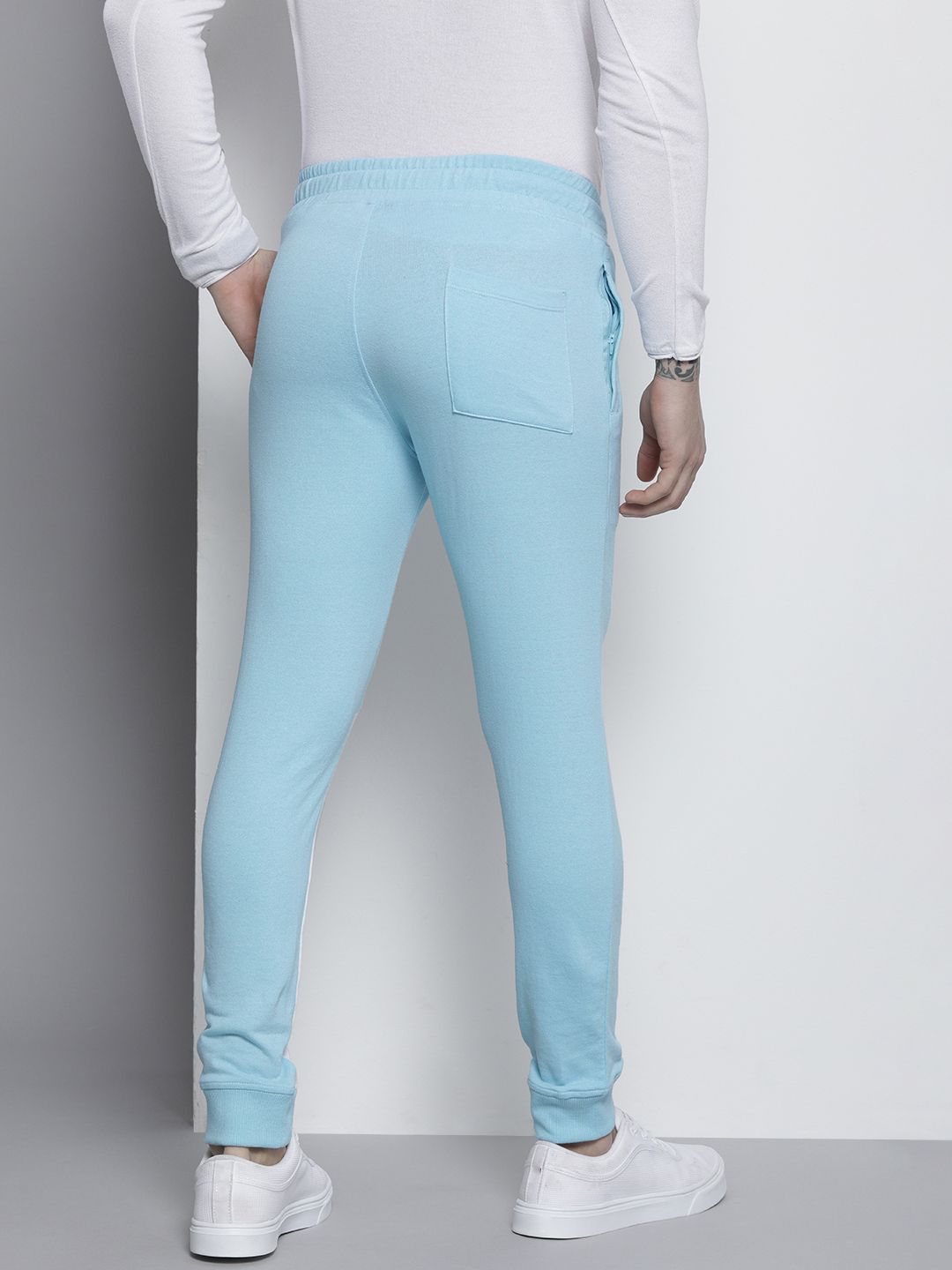 The Indian Garage Co Men Typography Slim Fit Joggers
