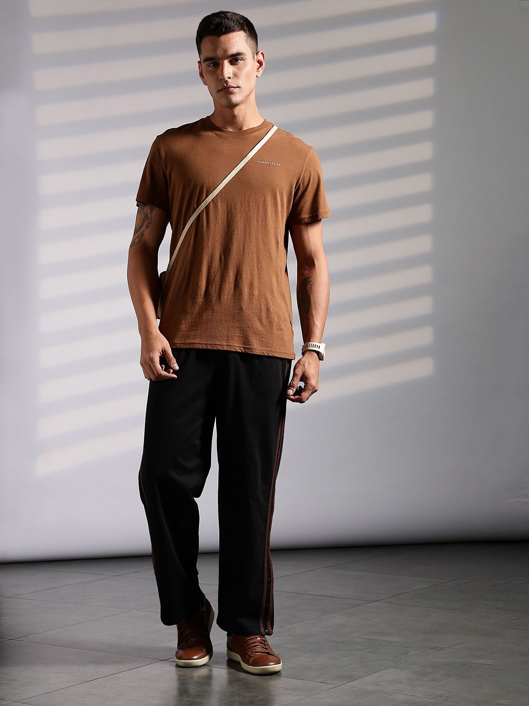 Eszett Men Cotton High-Rise Jogger Seluar