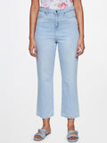 AND Women High-Rise Relaxed Fit Pure Cotton Jeans