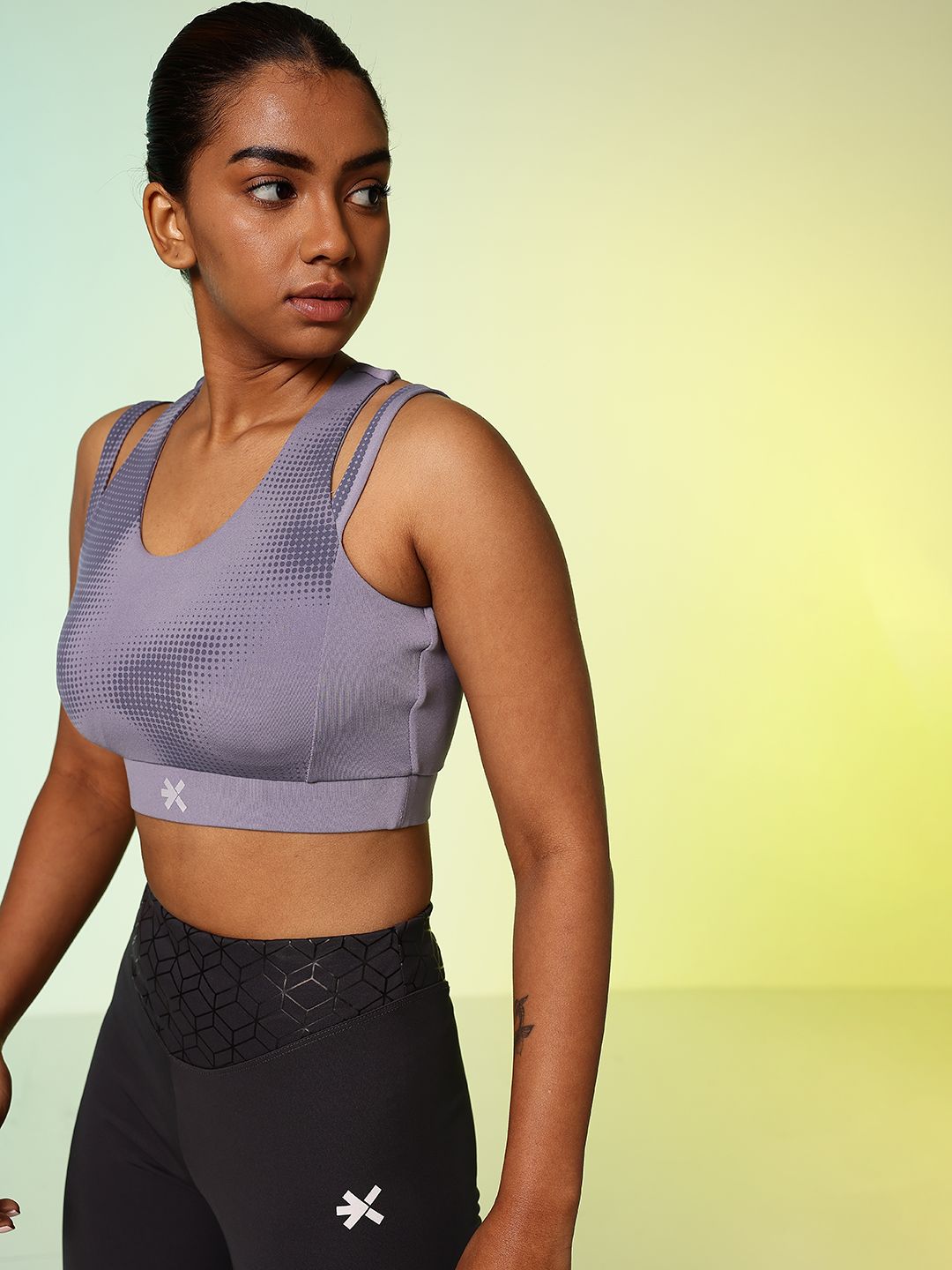 HRX by Hrithik Roshan Lightly Padded Rapid-Dry Running Bra HR_AW24_W_BA_KRNV004_03_C