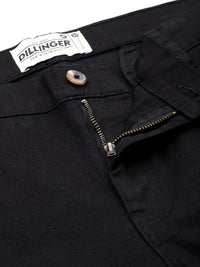 DILLINGER Men Solid Ankle-Length Chinos Trousers