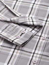 Being Human Pure Cotton Checked Casual Shirt