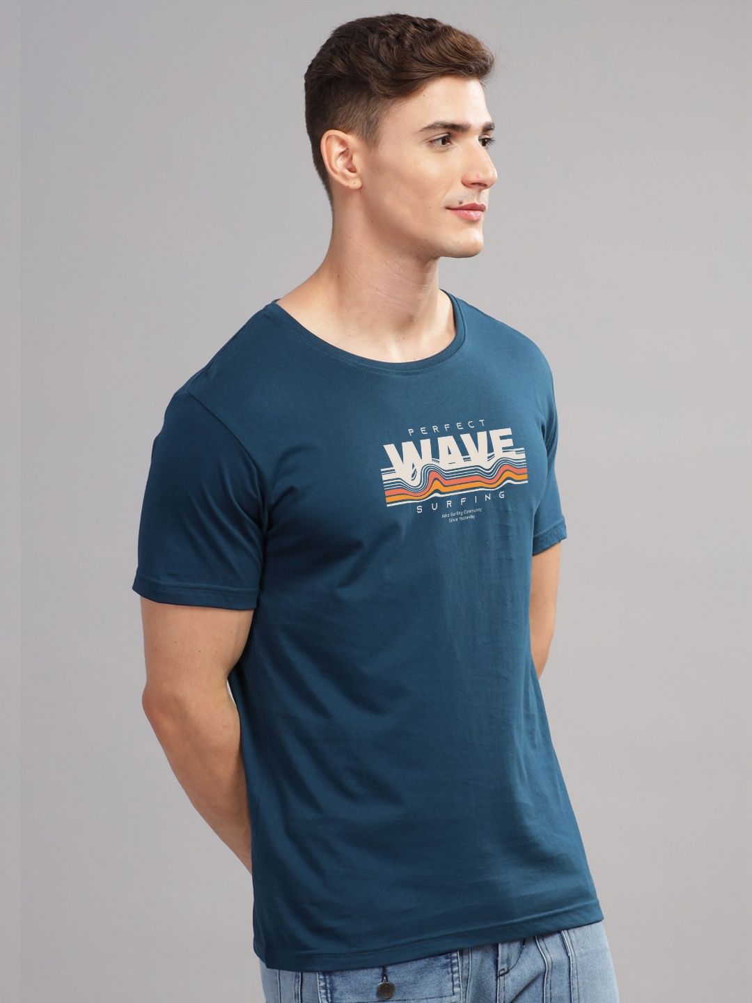 ADRO Men Printed T-shirt